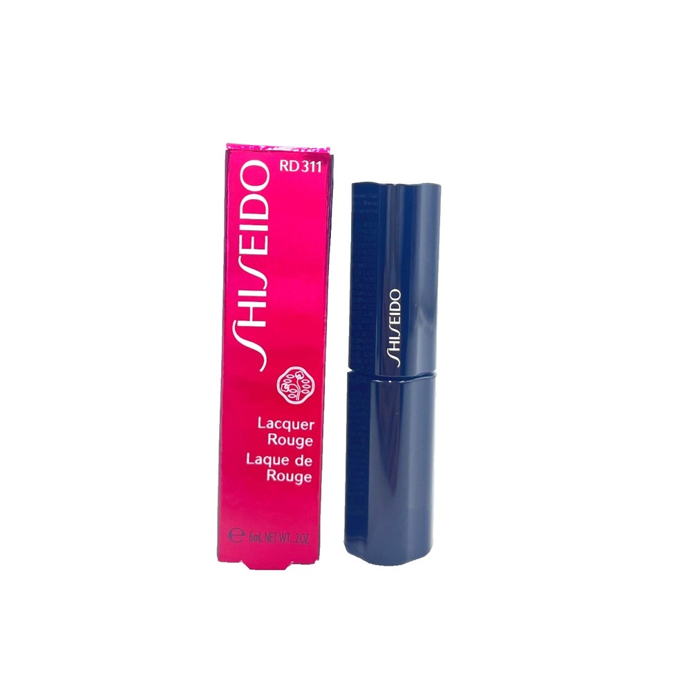 Shiseido  Lacquer Rouge Liquid Lip Color Shade RD311 0.2oz‎ / 6 ML